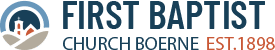 First Baptist Church Boerne logo