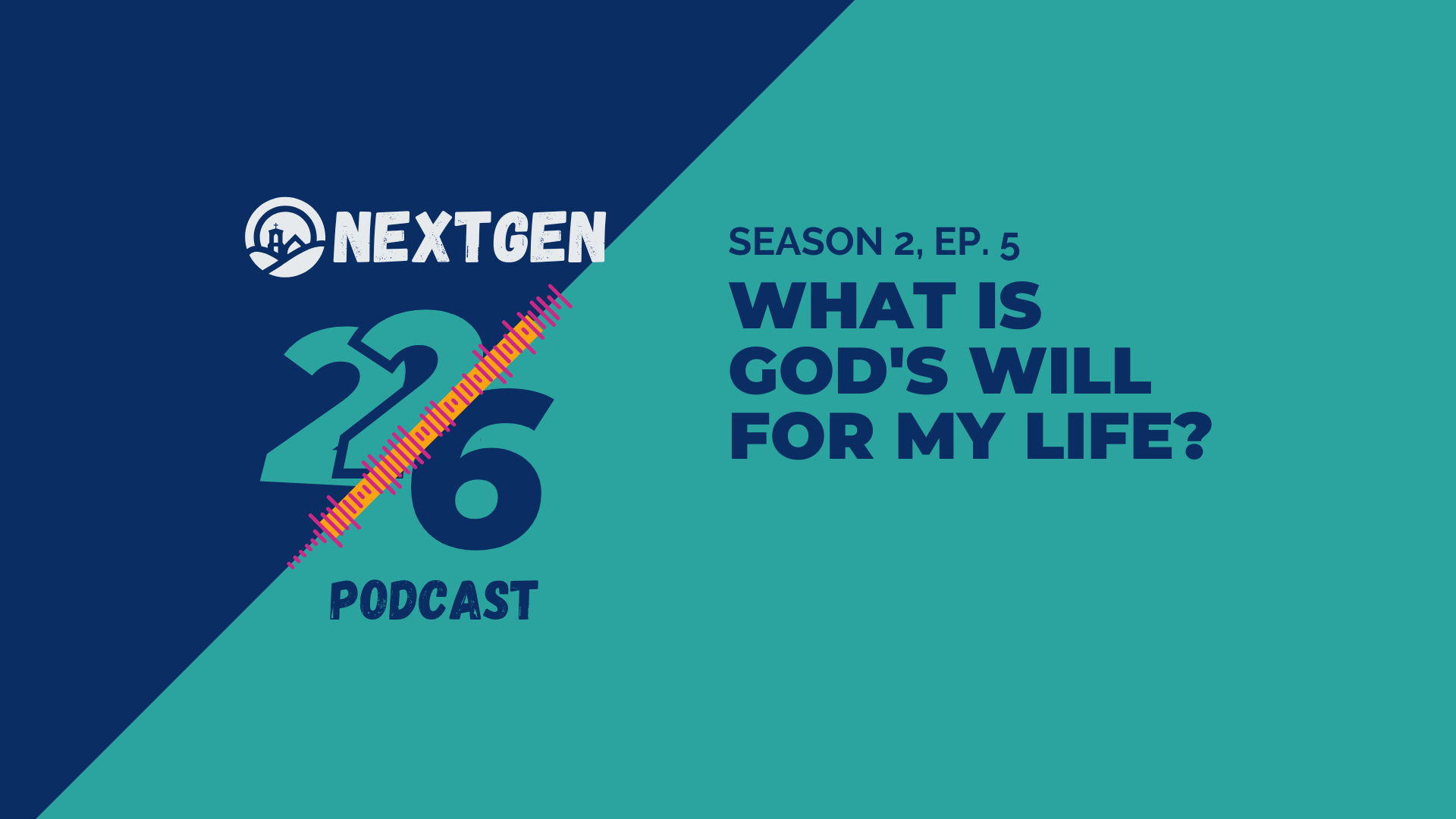 Pastor Jason Smith, Garrett McCord, and Andrea discussing God's will for your life on the 226 NextGen Podcast