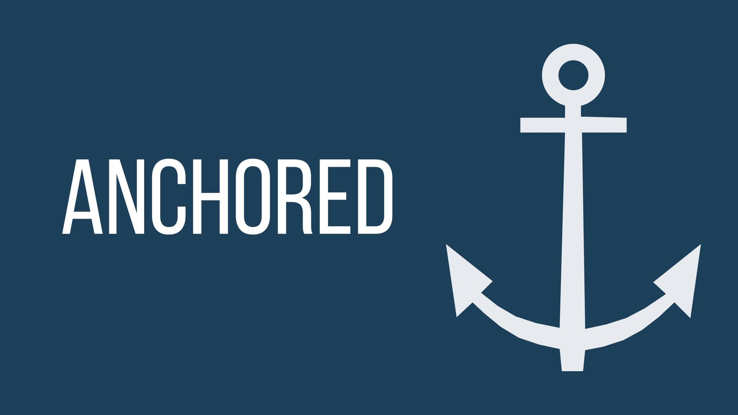 Anchored in Christ Image
